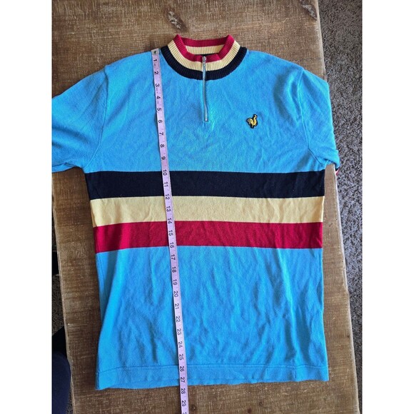 De Marchi Belgium Classic Merino Wool Retro Cycling Jersey - Picture 8 of 10